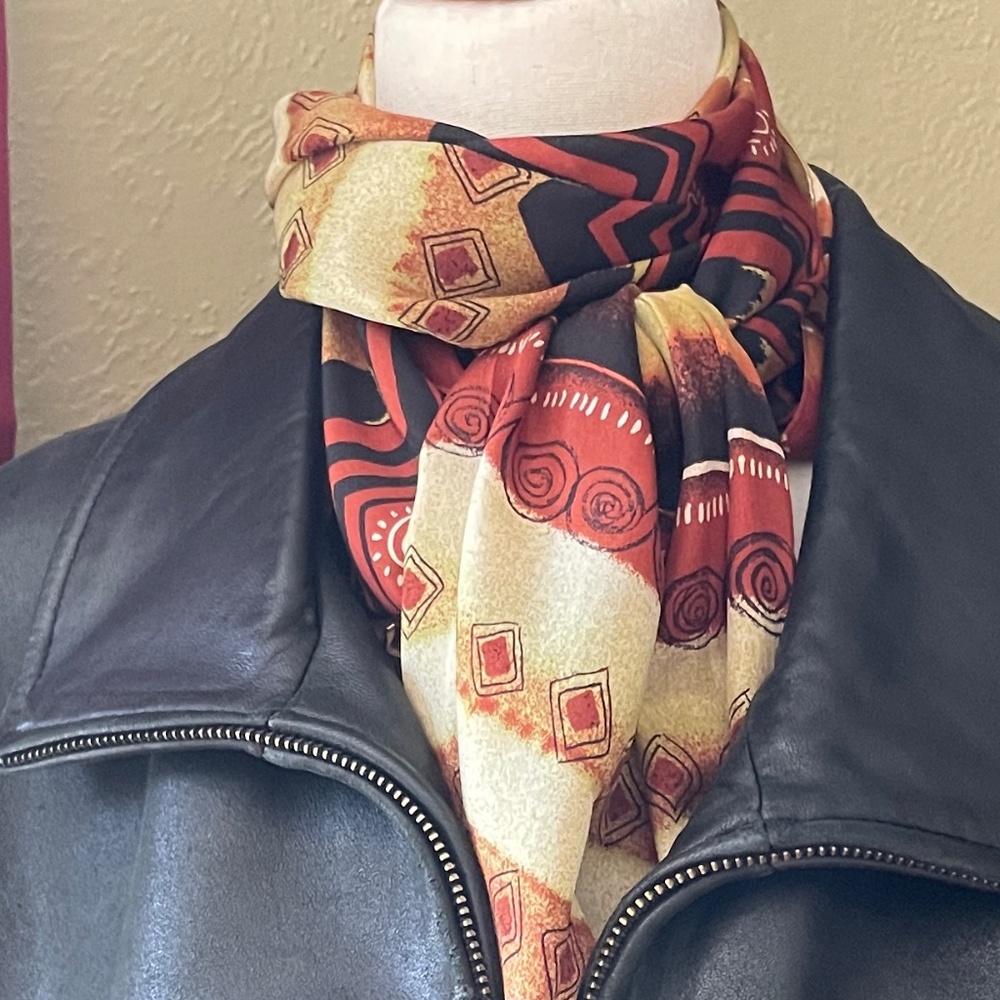 vintage scarf - Picture 3 of 5